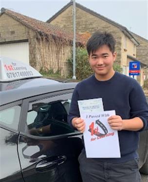 Thomas gets his ful licence