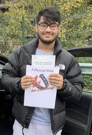 An excellent pass for Umar